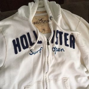 Hollister zip up hoodie